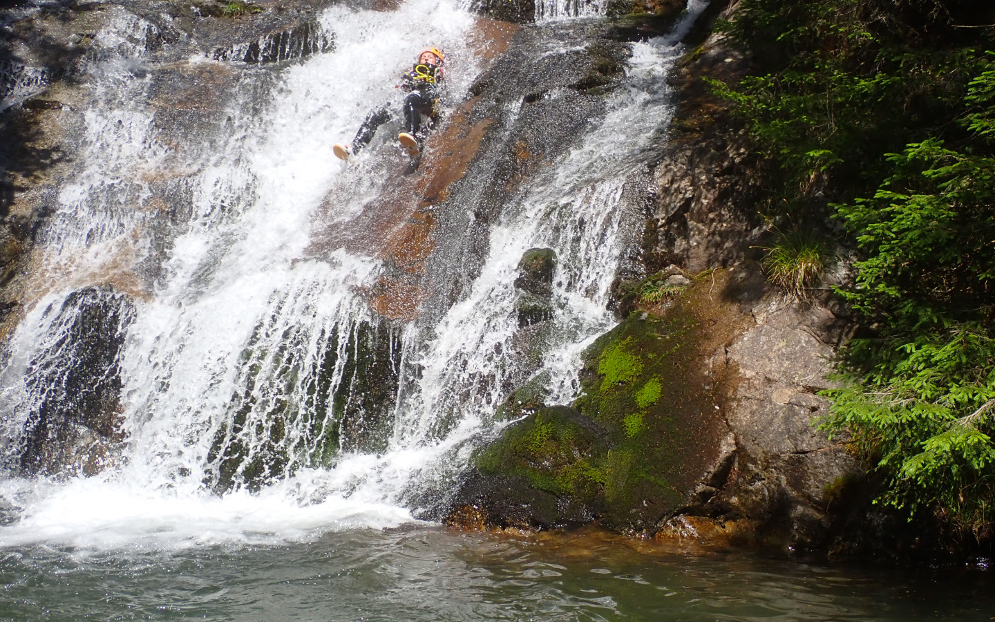Les toboggans de Vallorcine