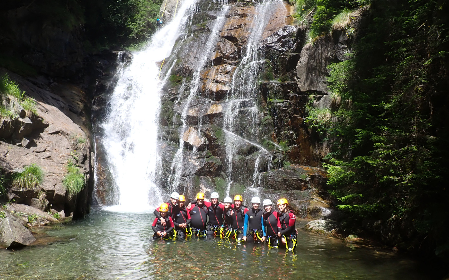 Cascades et canyoning à Vallorcine