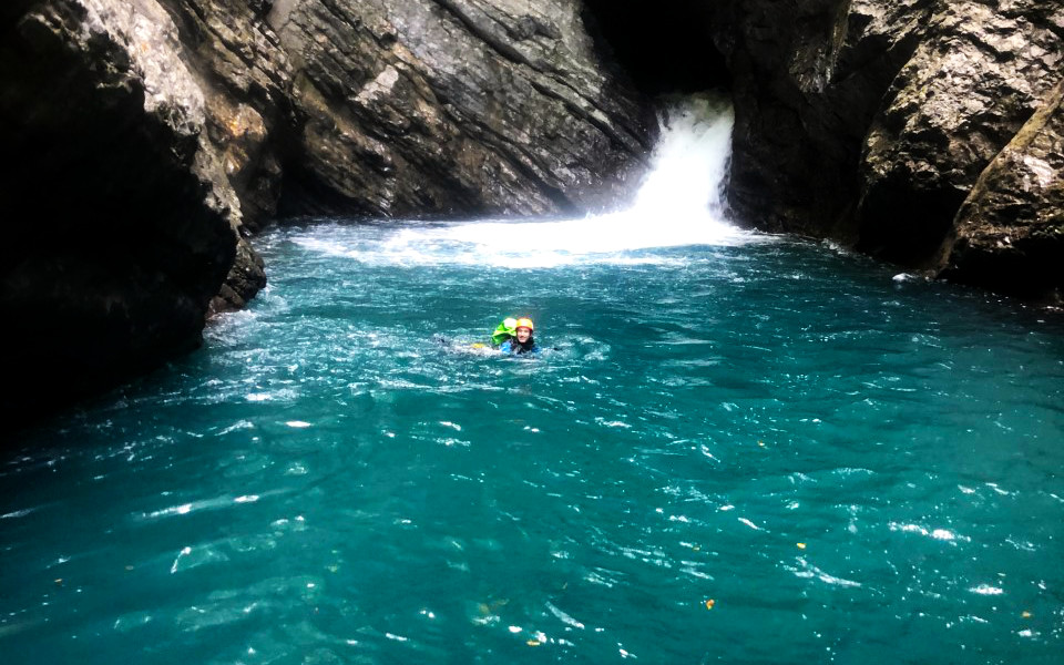 Explorer le Giffre en canyoning
